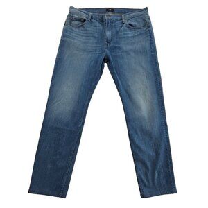 7 For All Mankind Adrien Jeans Men 36x30 Tapered Fit Medium Laguna Wash EUC